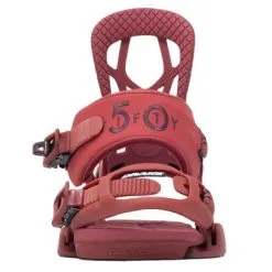 DRAKE Fifty Mens Snowboard Bindings -Cheap Snowboard Store DRAKE FIFTY RED FRONT