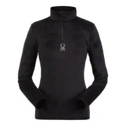 SPYDER Shimmer Bug Zip T-Neck Ladies Skivvy