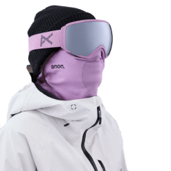 ANON WM1 Ladies Goggle + Bonus Lens + MFI Face Mask 7 ANON WM1 Ladies Goggle + Bonus Lens + MFI Face Mask -Cheap Snowboard Store anon wm1 purple onyx model