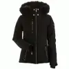 NILS Niseko X Faux Fur Ladies Jacket 2 NILS Niseko X Faux Fur Ladies Jacket -Cheap Snowboard Store nils niseko x black